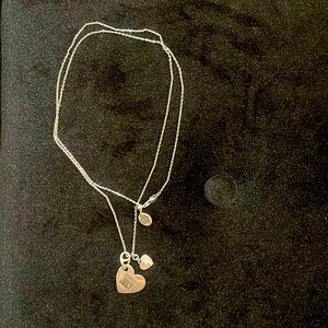 Juicy couture heart necklace